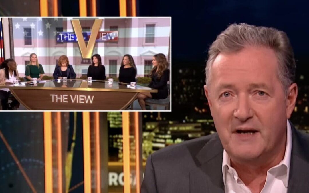 Piers Morgan dumps on ‘The View’ in scathing op-ed: ‘Pointless, irrelevant, Trump-loathing joke’