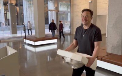 Musk trolls Trump-haters over victory with photo of himself in Oval office