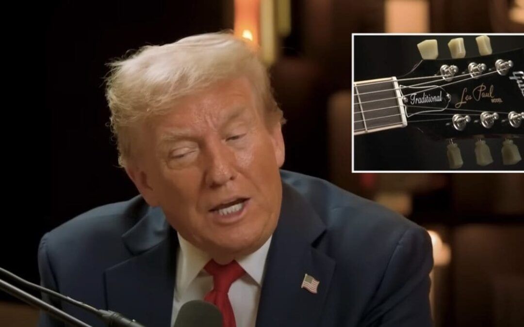 Gibson fires off cease-and-desist over Trump’s limited edition guitars