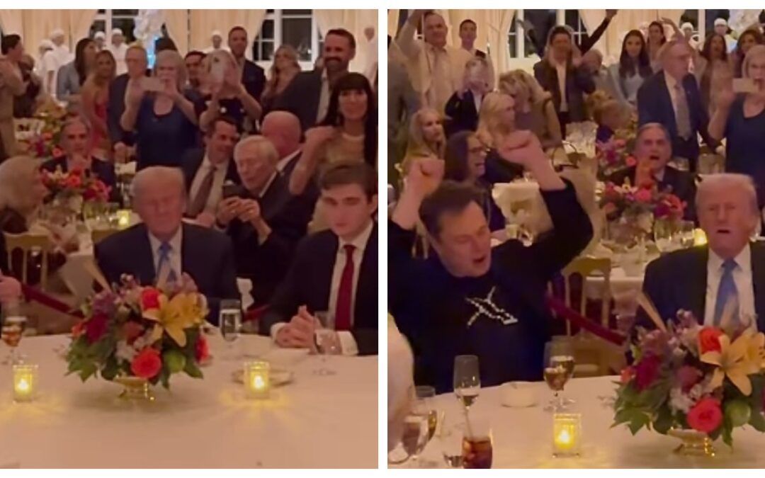 Thanksgiving with the Trumps: Melania, Barron, and special guests join 45/47 in playful footage