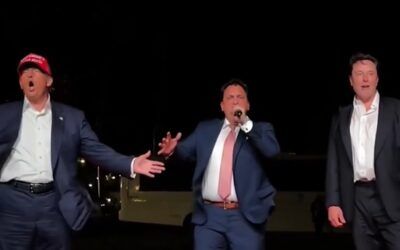 Musk and Trump perform ‘God Bless America’ at Mar-a-Lago, Elon volunteers to be ‘George Soros of the right’