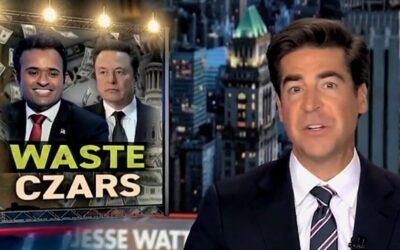 Jesse Watters gives preview of the pork DOGE will be torching: ‘The feds spent $20 grand on drag shows in Ecuador…’