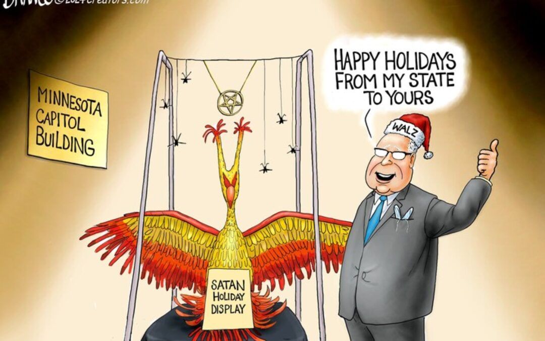 BS political cartoons of the week: Happy holidays from my state to yours