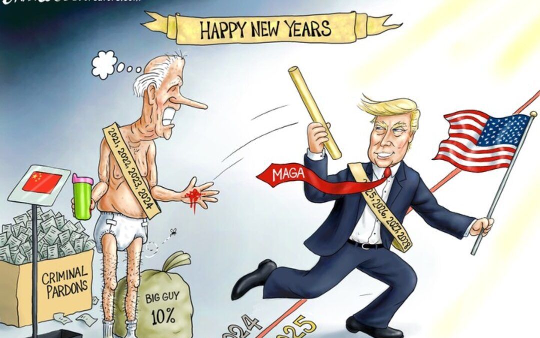 BS daily political cartoons: Happy MAGA New Years