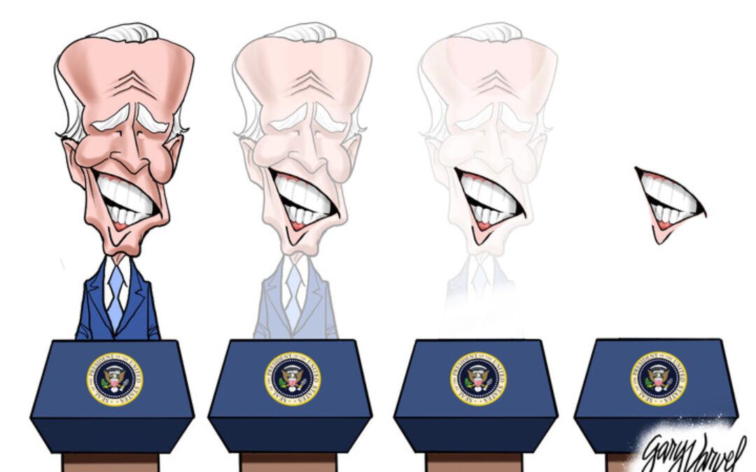 BS political cartoons of the week: Biden perfects art of disappearing