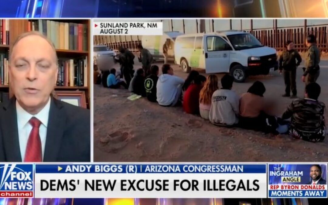 ‘These people are exploiting these folks’: Andy Biggs exposes flaws in dems’ narrative about migrants