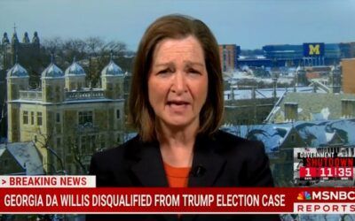 MSNBC legal analyst lays out what will likely happen next after Fani Willis was booted from Trump case