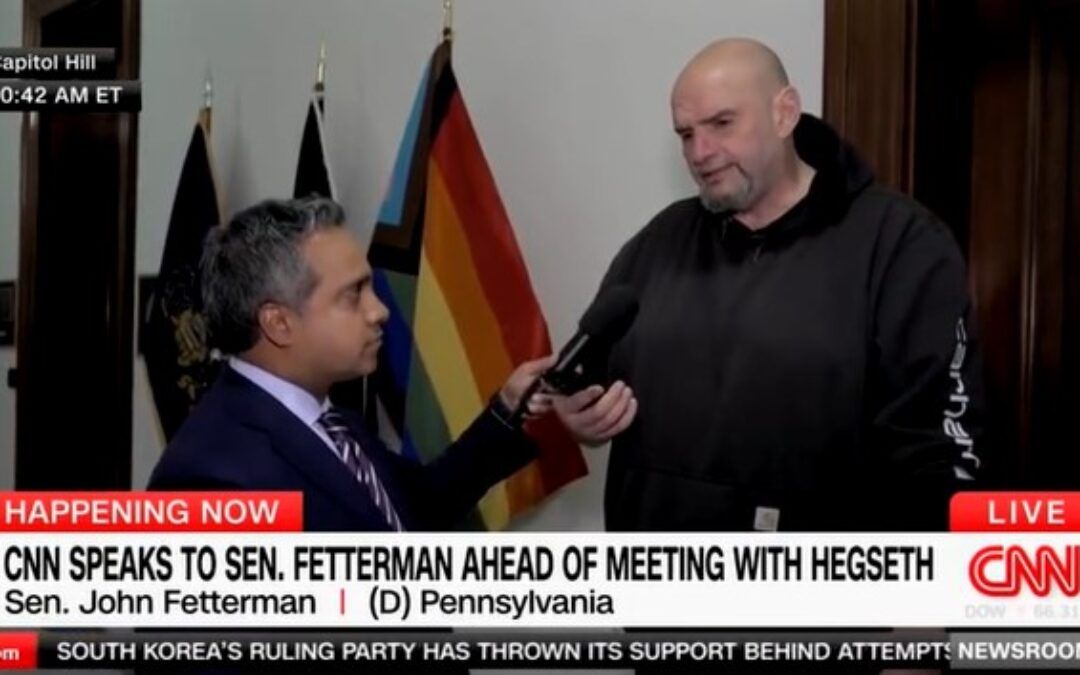Fetterman says he is unsure why meeting with Pete Hegseth is ‘controversial to anybody’
