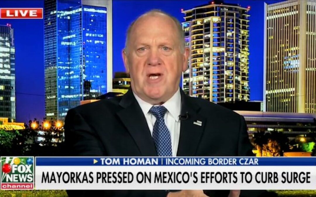 ‘Shame on you!’: Tom Homan lights into Dem gov after migrant allegedly burned woman to death on subway