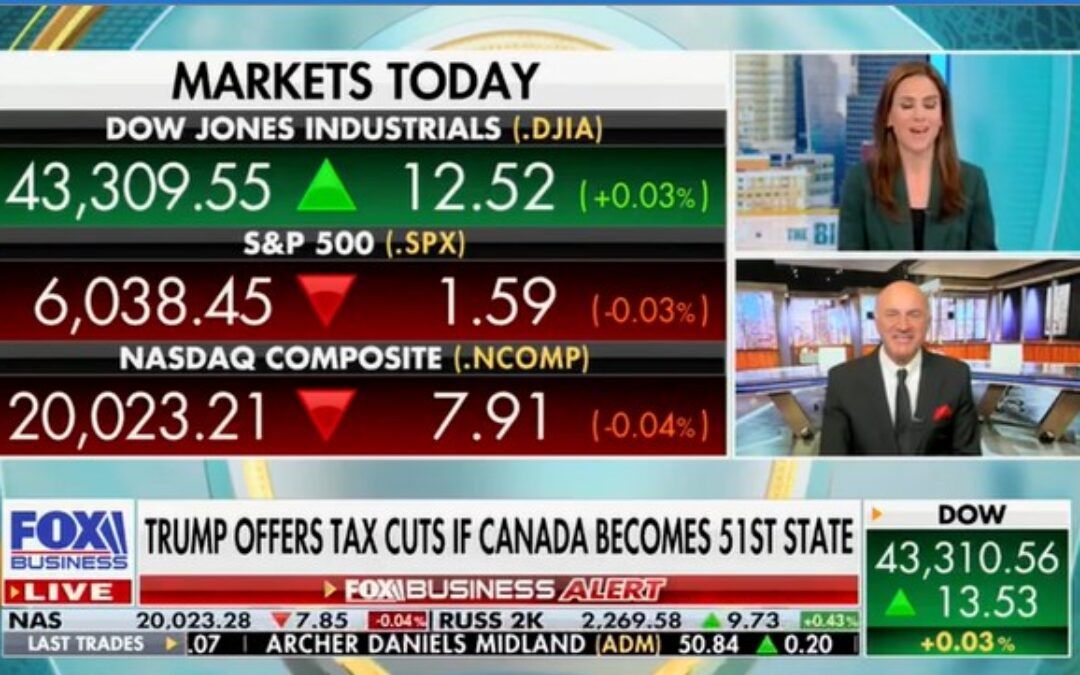 Canadian businessman Kevin O’Leary proposes ‘erasing the border’ between US, Canada to combat China