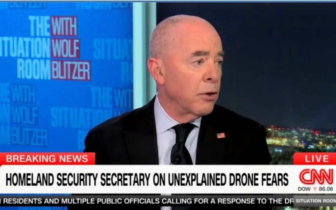 ‘People are misidentifying them’: Mayorkas downplays NJ drone concerns, claims they’re likely store-bought, harmless