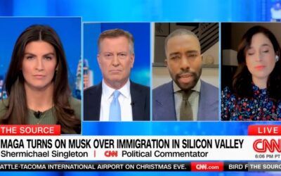 CNN’s Shermichael Singleton tells Musk, Ramaswamy to ‘focus’ less on immigration policy, more on saving taxpayer dollars