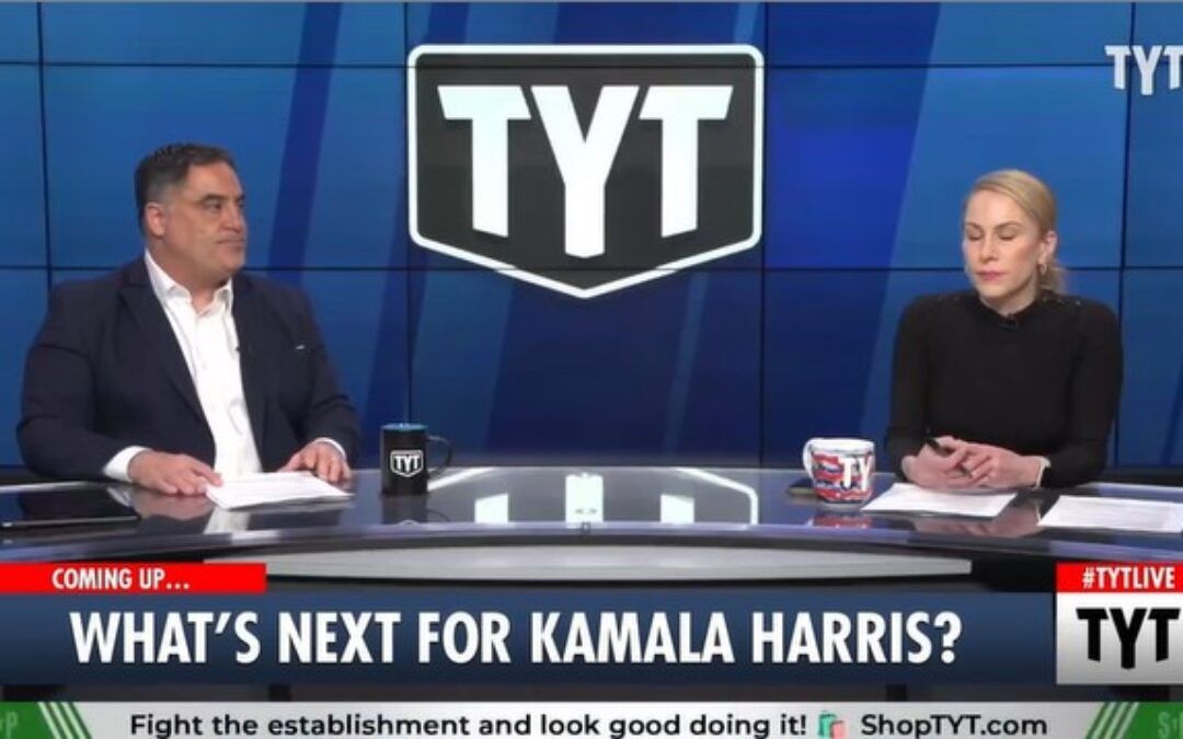 ‘What are you doing!?’: Co-host left stunned after Cenk Uygur claims Kamala could easily become California governor