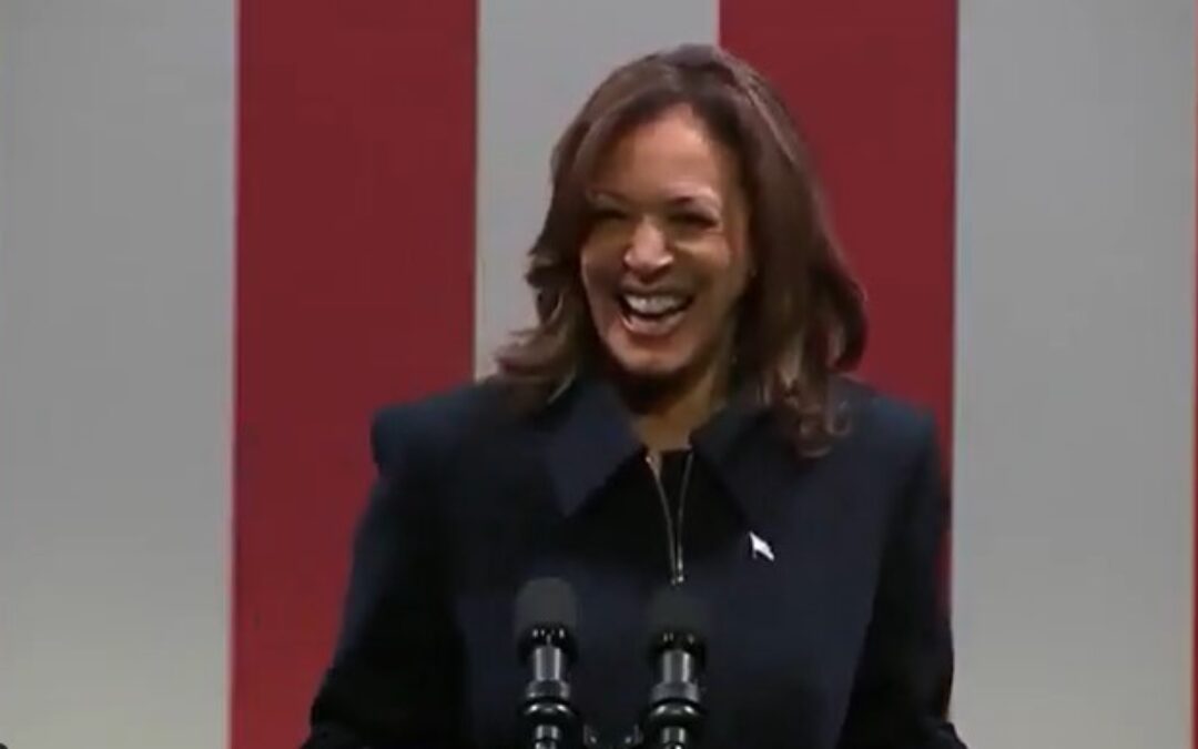 Kamala Harris has lost it, cackles at her own ‘the context in which you exist’ word salad