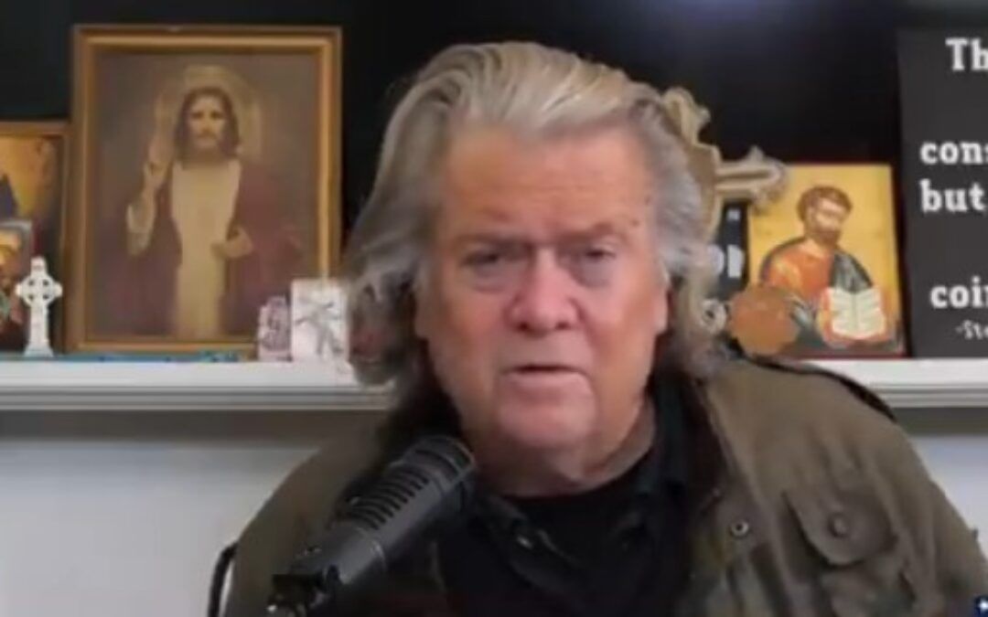 Bannon shreds ‘big deep Christian’ Speaker Johnson for spinelessness: ‘He’s a Democrat!…checking his son’s porn sites’