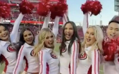 NFL viewers do doubletakes when ESPN zooms in on ‘different’ 49ers cheerleader