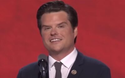 Lefties spiraling after Matt Gaetz shares ‘great note’ he got from Trump
