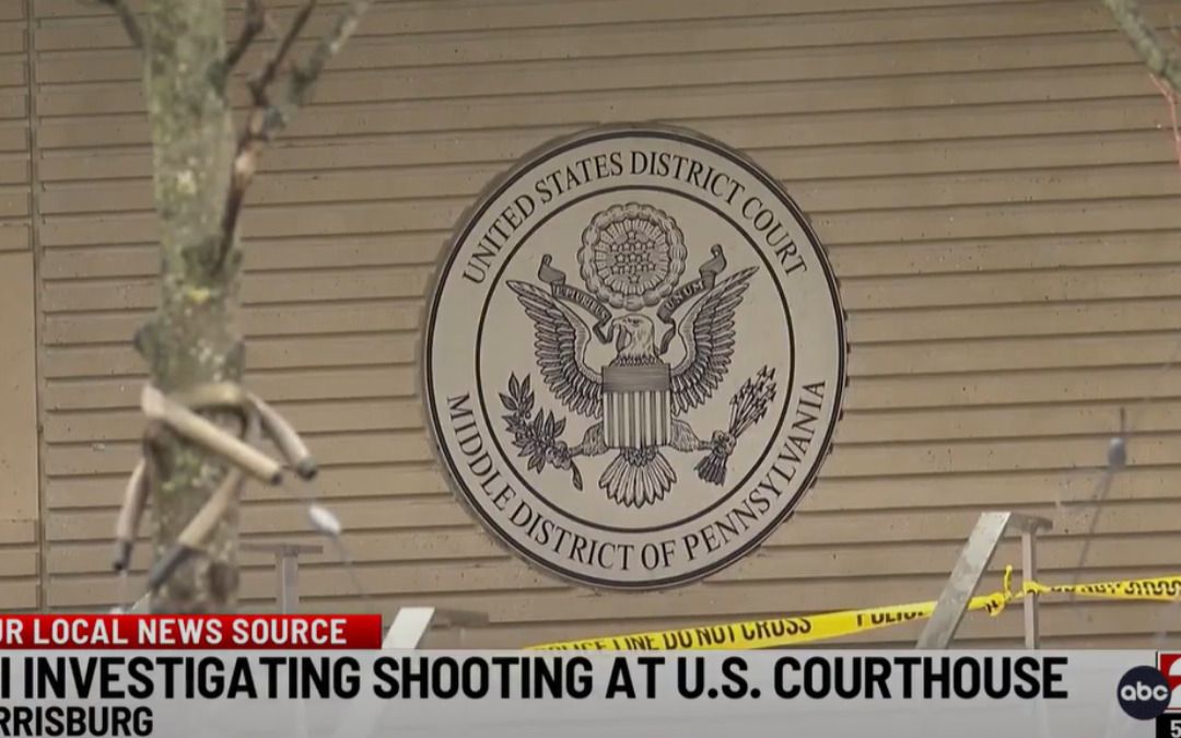 Man shot at federal courthouse in Harrisburg