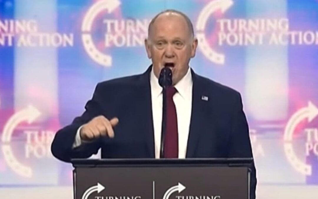 Tom Homan delivers barn burner of a speech: ‘Look, if I offend anybody today, I don’t care’
