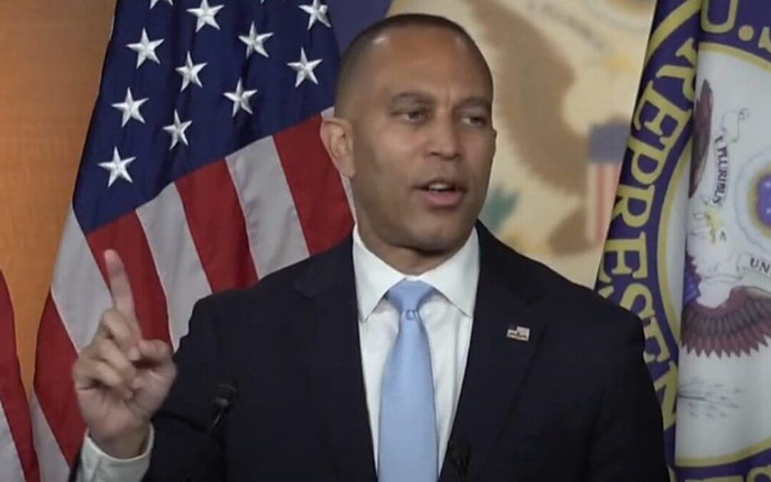 Stunner: Jeffries says no Dems will support Johnson as Speaker