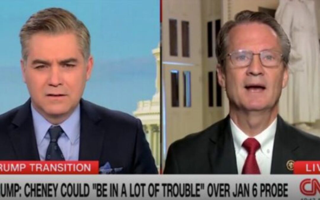 ‘What’s the evidence of that?’ GOP rep spars with CNN’s Acosta over possible criminal investigation into Liz Cheney