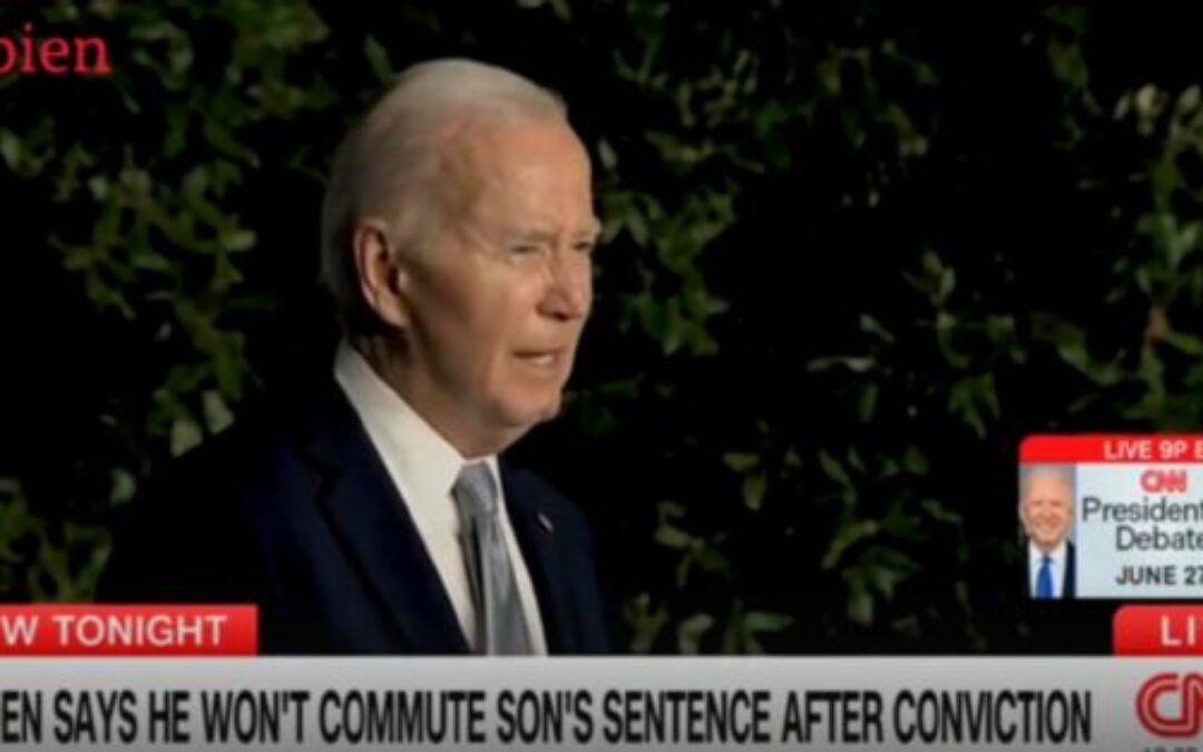 CNN and MSNBC repeatedly reassured viewers Biden wouldn’t pardon Hunter