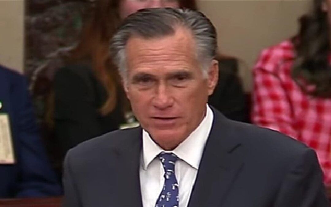 ‘Good riddance, Mitt’: Romney’s sanctimonious farewell address is exactly what you would expect