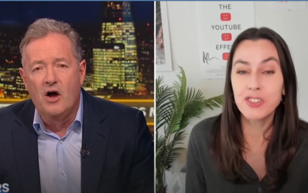‘Why the f*ck are you laughing?’: Piers Morgan snaps at left-wing journalist smirking over CEO’s alleged assassin