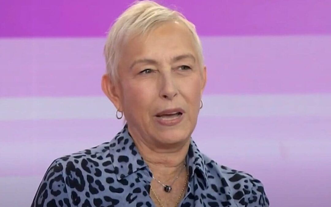 Tennis great Martina Navratilova ‘mad’ GOP is winning on women sports and transgenders issues