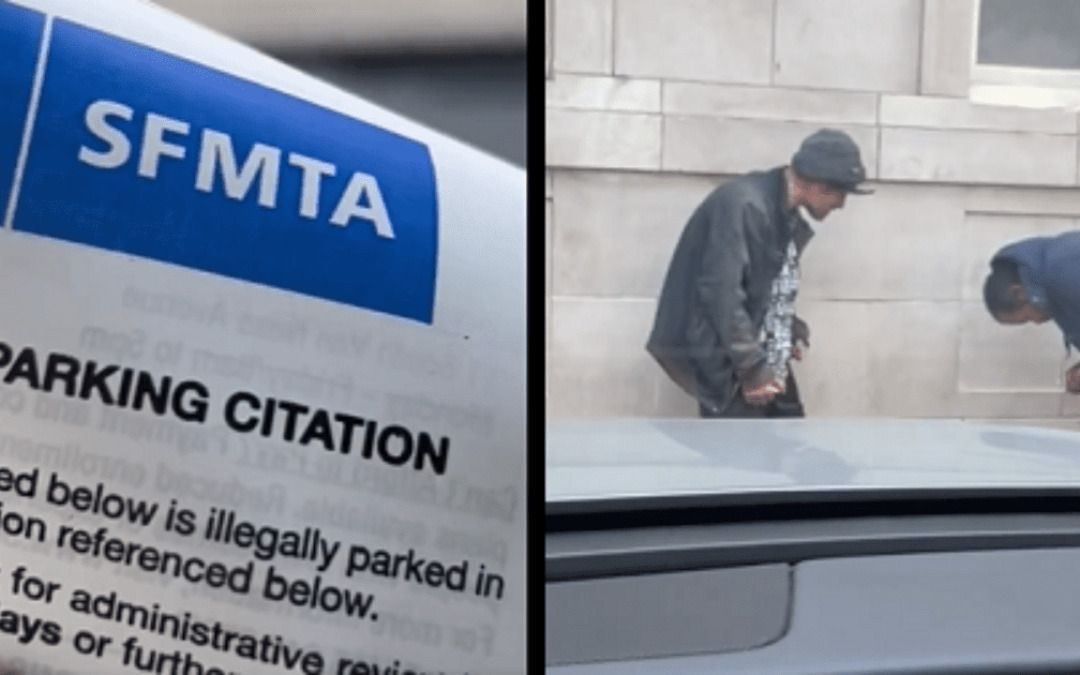 Video of parking ticket and drug abusers in San Francisco exposes law enforcement hypocrisy