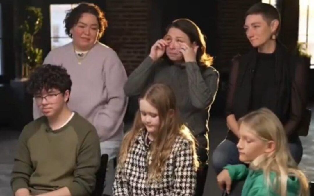 ‘Trans’ child says they’re afraid of being ‘shot in the street’ after Trump’s win as mom weeps