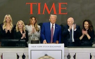 ‘America is so back!’ USA chants erupt as Trump makes history, greeted like a rock star at NYSE