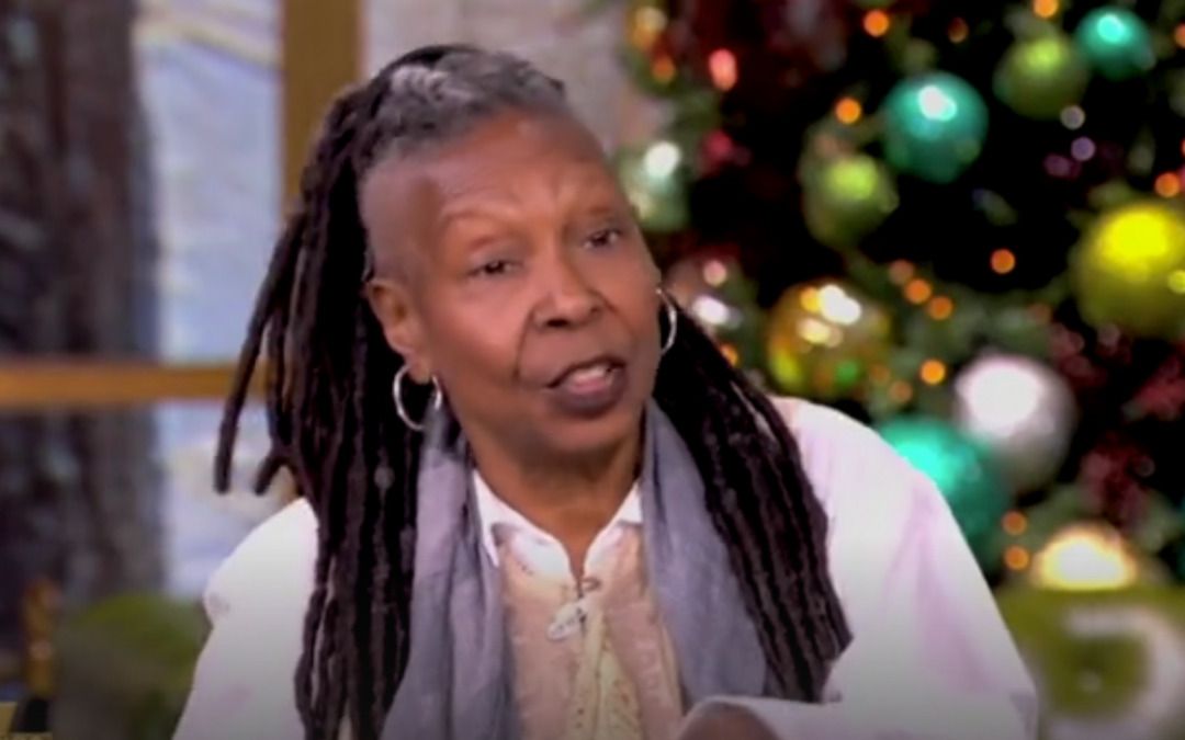 Whoopi Goldberg spars with fellow co-host as she tells people not to ‘panic’ about Trump