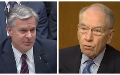 Grassley eviscerates Chris Wray as his resignation before Trump’s term appears imminent