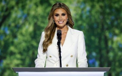 Alina Habba uses fashion to send Biden a BLUNT message at Mar-a-Lago New Year’s party