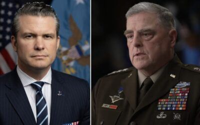 Hegseth yanks Gen. Milley’s security clearance and protection, removes 2 portraits, clears way for demotion