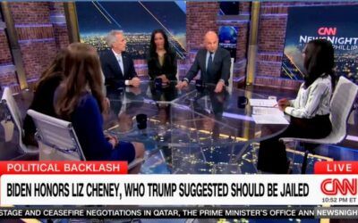 CNN panel erupts when lawyer reminds them Democrats ‘went after’ Trump after panelist urges Liz Cheney pardon