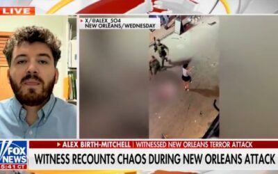 ‘I’m lucky to be alive’: Witness of New Orleans terror attack recounts chaos that occurred in front of his eyes