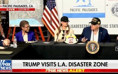 Trump tells LA mayor ‘I know my people’ as he slams her for slow fire cleanup