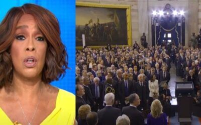 CBS’ Gayle King bemoans too many white people at Trump inauguration