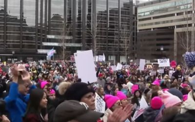 ‘No one cares’: Anti-Trump Inauguration Day protests in DC fail to deliver
