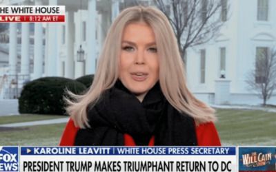 Controversy? Trump press secretary comes out firing in response to Jan. 6 pardons