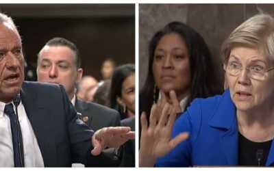 RFK Jr, Elizabeth Warren duke it as she accuses him of attempting to profit off of banning vaccines
