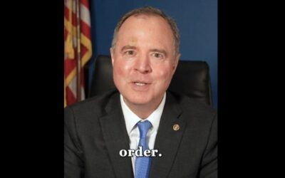 Trump inquires about Schiff’s mug: ‘It looks like he got hit with a baseball bat or something’