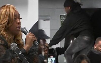 Wigs go flying! ‘America’s worst mayor’ jumps into brawl at Illinois board meeting: ‘You gone, bi*ch!’