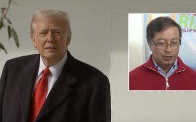 Colombian President tries puffing his chest in defiance, Trump has him doing a 180