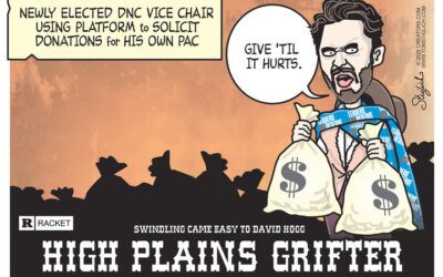 BS daily political cartoons: Give ’til it hurts.