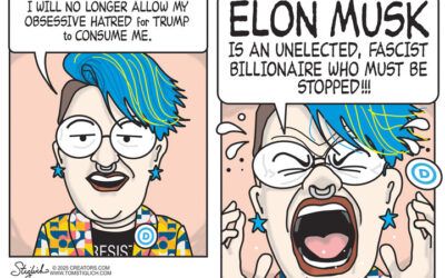 BS daily political cartoons: Musk derangement syndrome