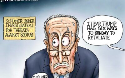 BS daily political cartoons: ‘I hear Trump has six ways to Sunday to retaliate’