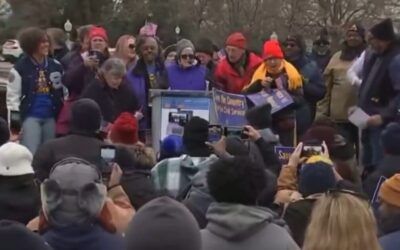 Protest turns into ‘bad musical’ as Dems invent new lyrics to old song: ‘Our side will be in power forever’